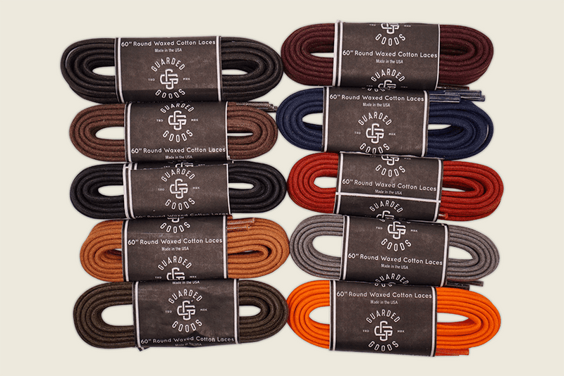 Boot lace length guide