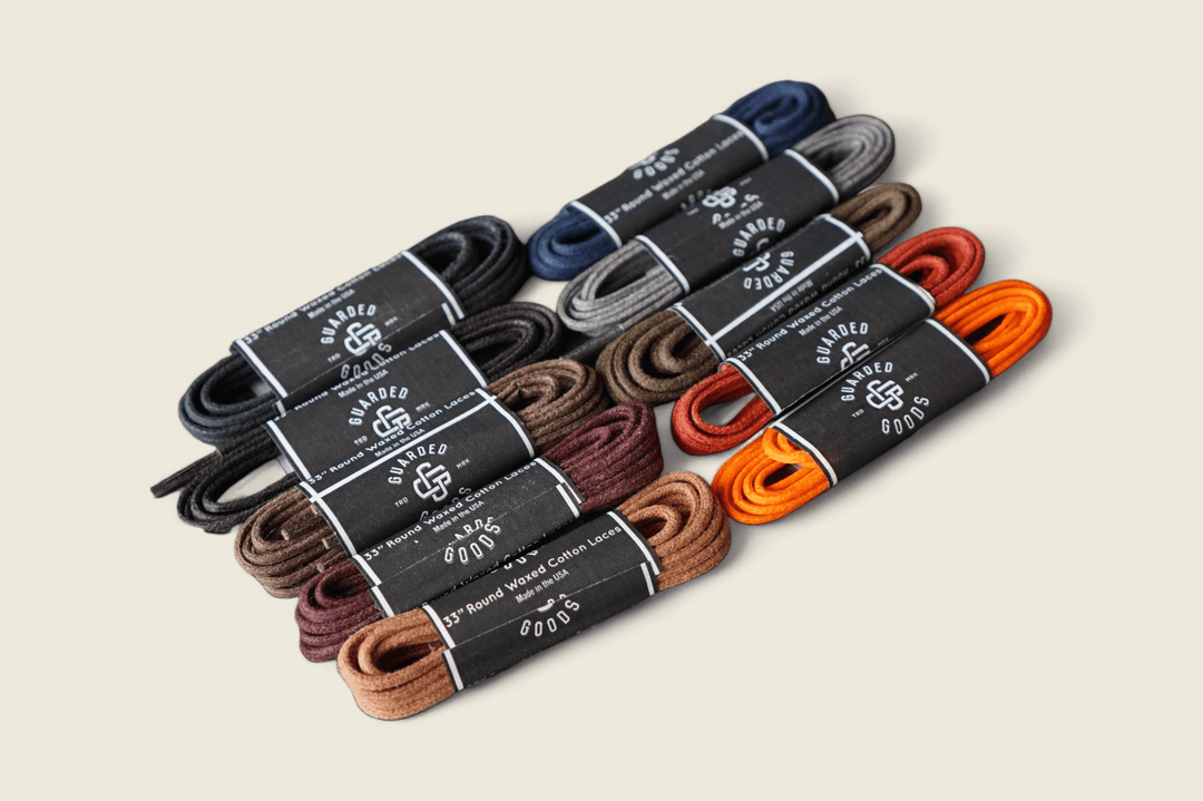 Waxed Cotton Laces - Guarded Goods