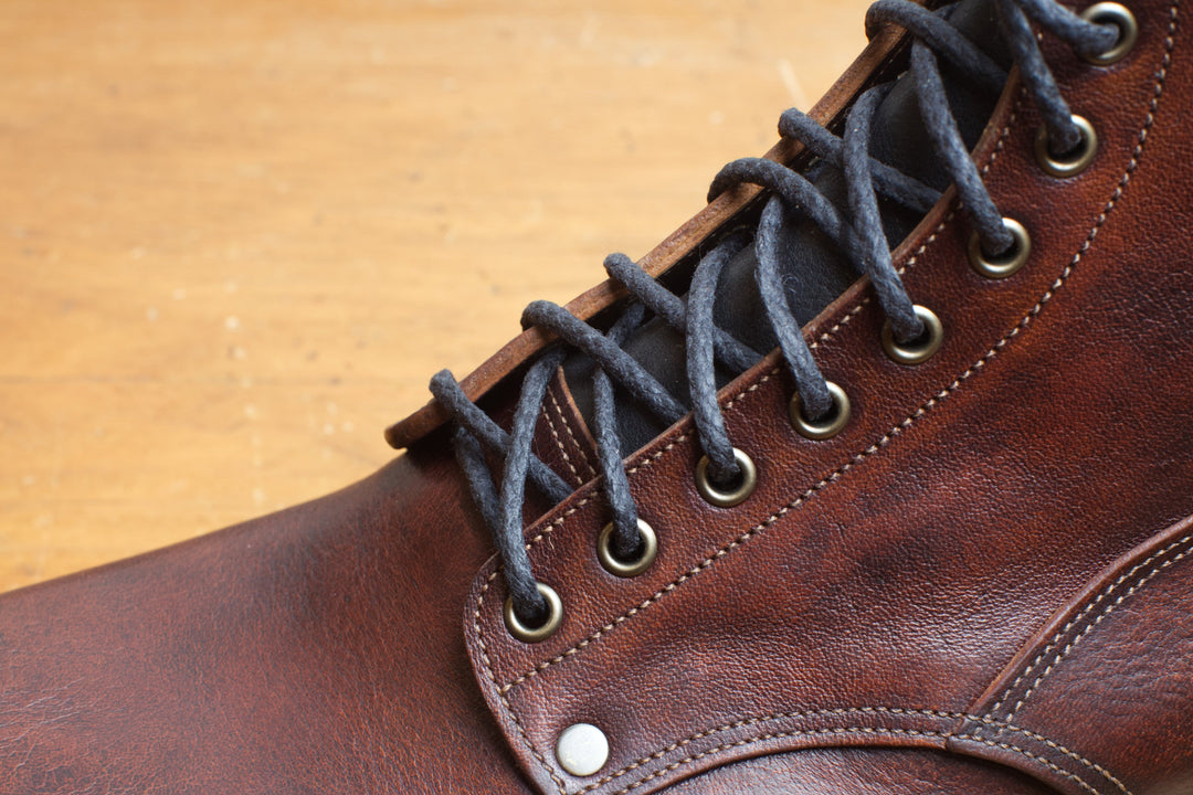 54" Round Braided Cord Waxed Boot Laces Shoe Laces