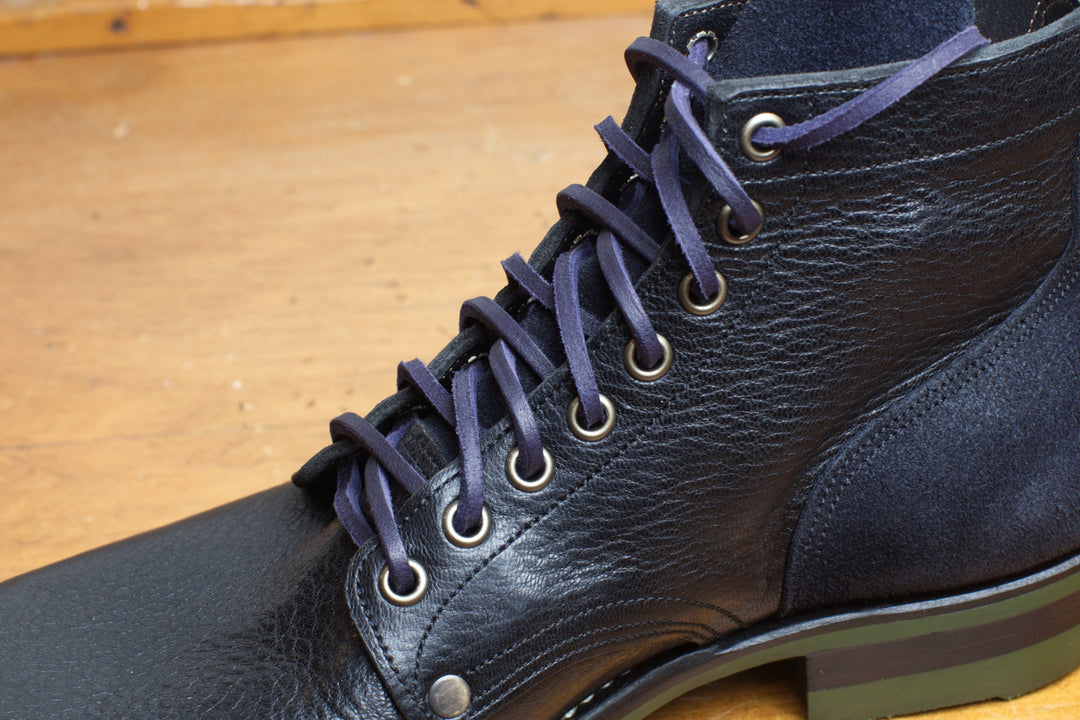 72" Rawhide Chrome Tanned Leather Boot Laces Shoe Laces