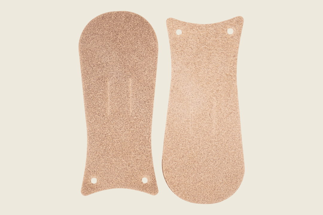 Color #8 Chromexcel Boot Kiltie detail showing pull-up grain and center lace keeper