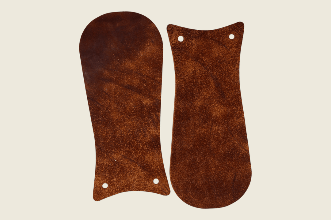 Brown Tumbled Horsebutt Boot Kiltie (Shinki Hikaku) Boot Kilties