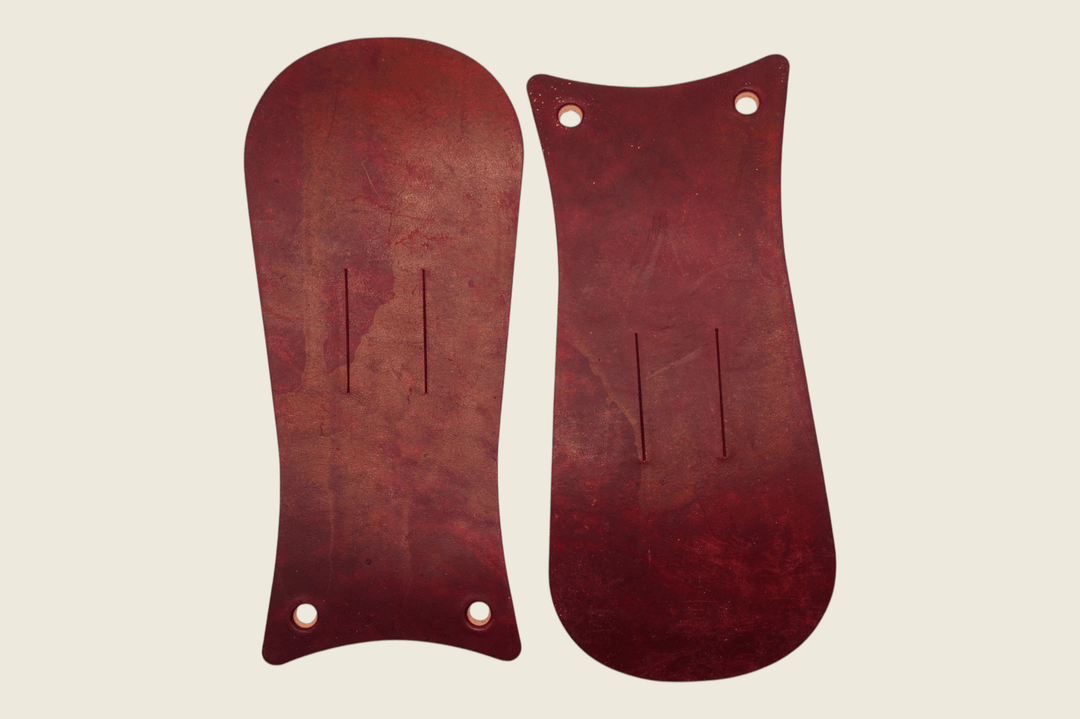 Marbled Burgundy Horsebutt Boot Kiltie (SC Toscana) Boot Kilties