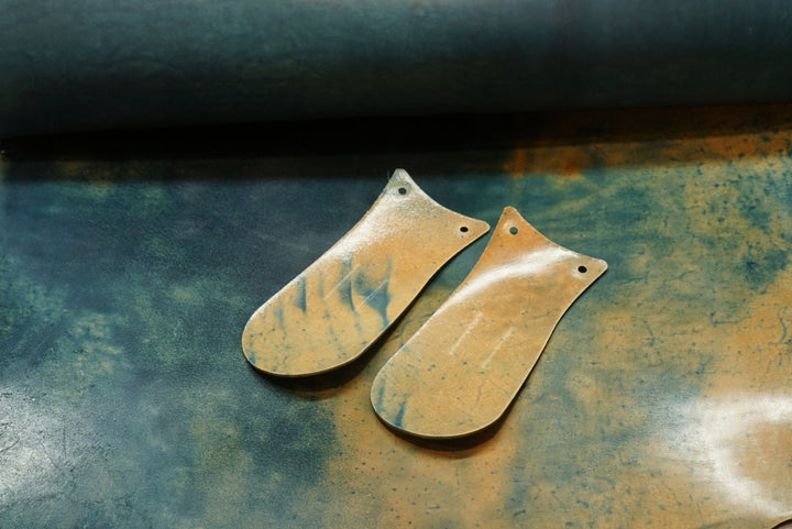 Marbled Navy Horsebutt Boot Kiltie (SC Toscana) Boot Kilties