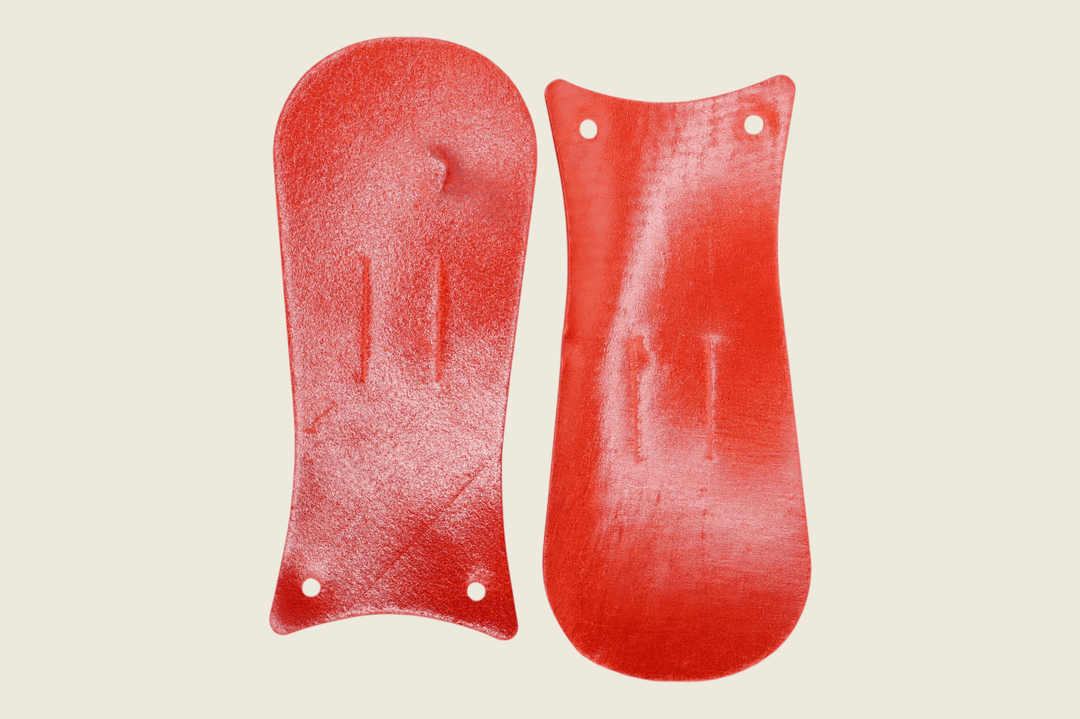 Marbled Red Horsebutt Boot Kiltie (SC Toscana) Boot Kilties
