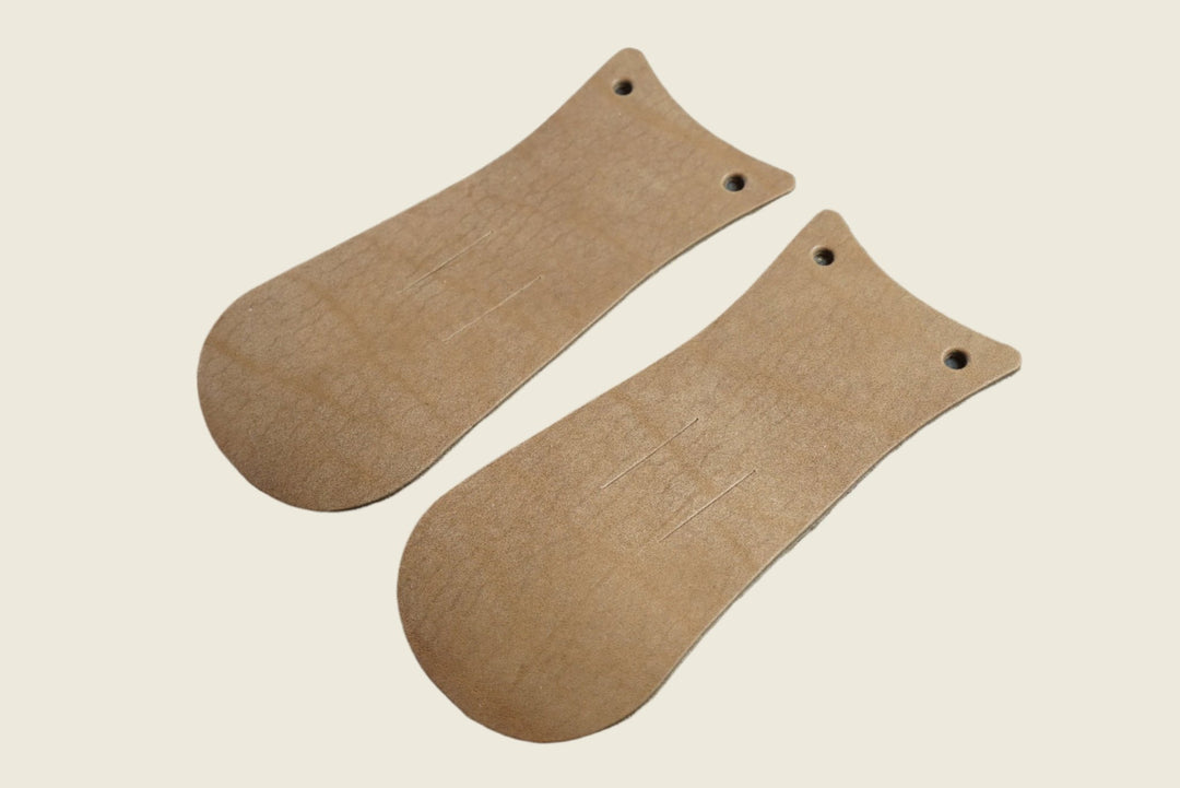 Natural Buffed Latigo Boot Kiltie (Horween) Boot Kilties