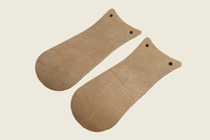 Natural Buffed Latigo Boot Kiltie (Horween) Boot Kilties