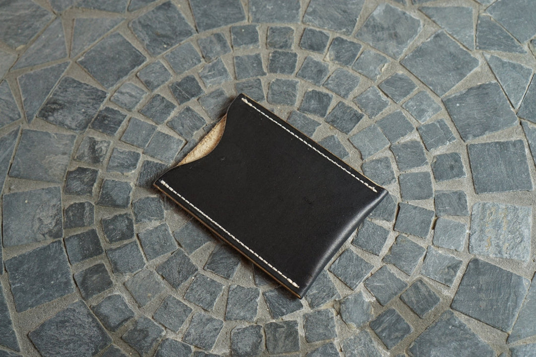 Safeguard - Black Brown Calfskin (Gallun) Front Pocket