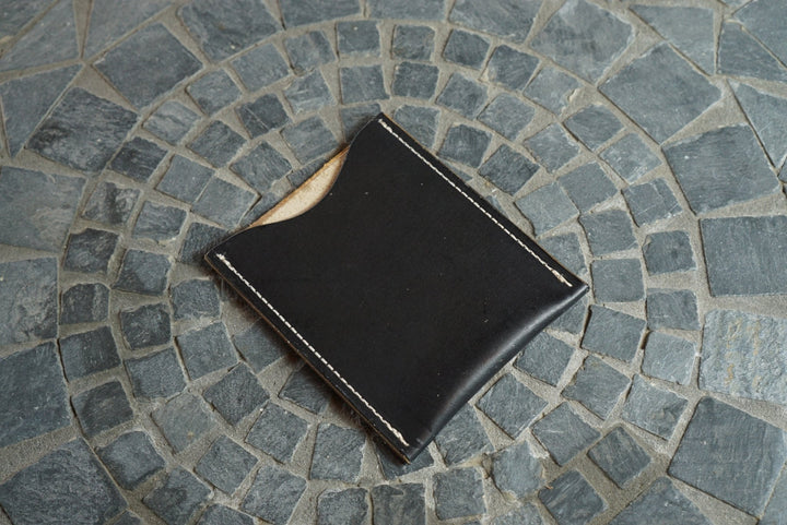 Safeguard ID Window - Black Brown Calfskin (Gallun) Front Pocket
