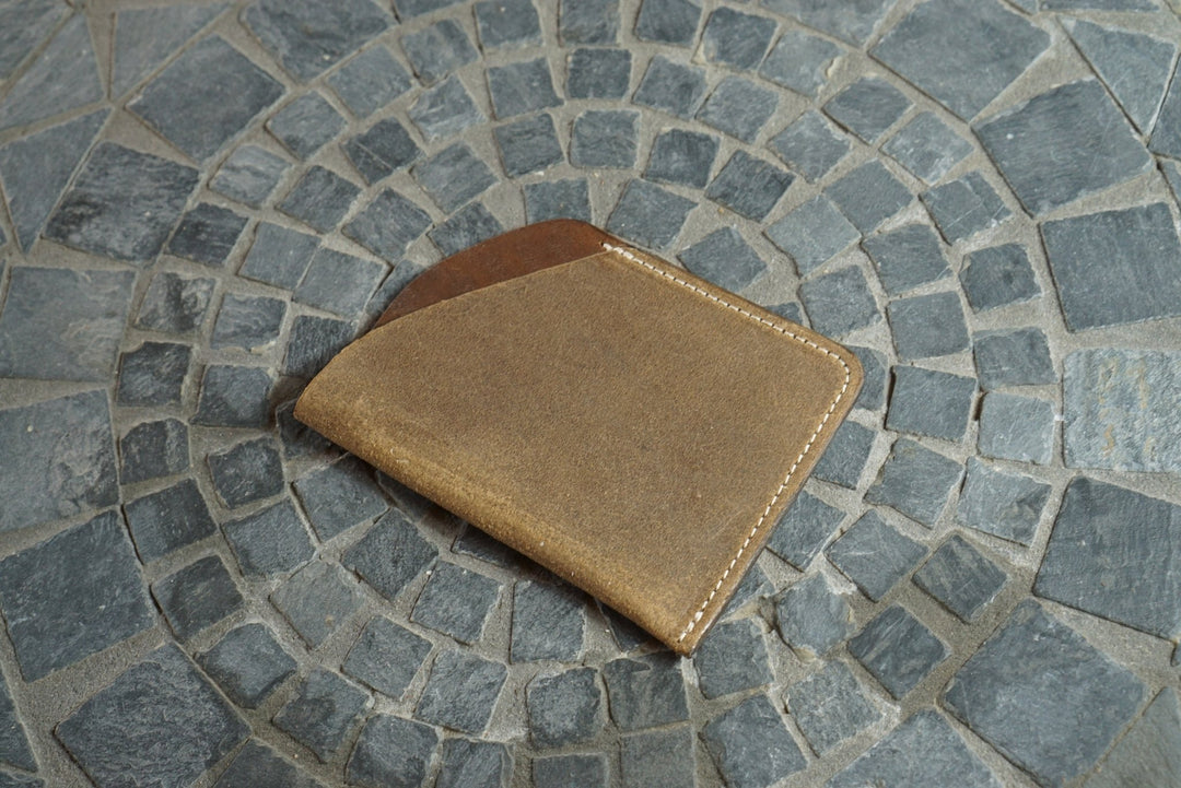 Safeguard - Cuoio Sego Waxed Horsebutt (Maryam) Front Pocket