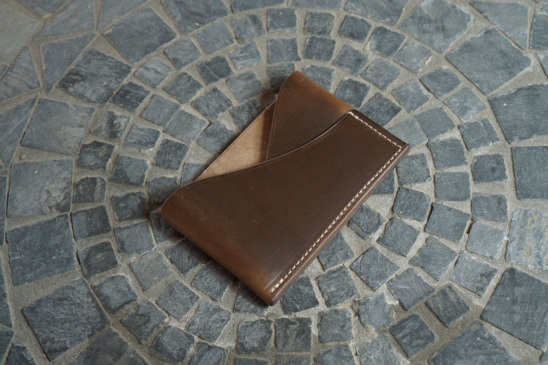 Sentinel - Natural Workshoe Horsebutt (Horween) Front Pocket