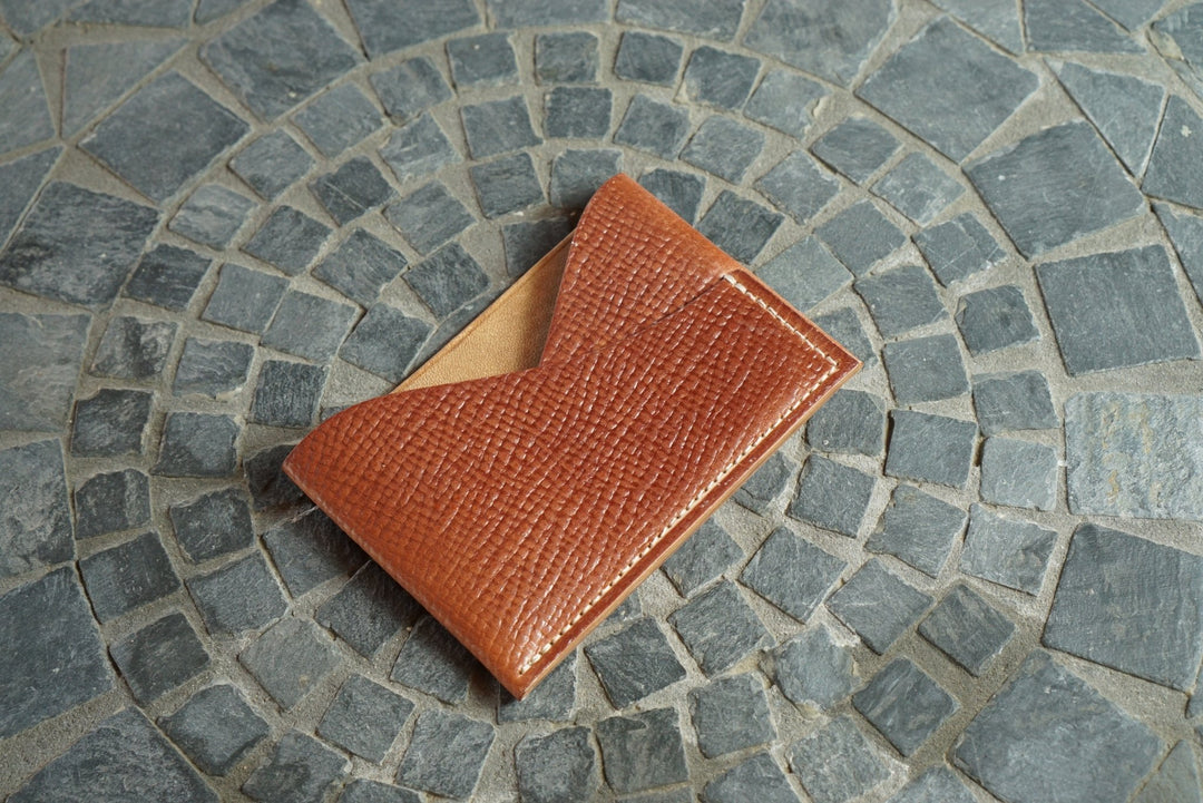 Sentinel - Russian Print Cognac Shell Cordovan (Rocado) Front Pocket
