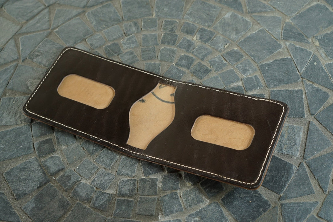 Stronghold - Vienna Shell Cordovan & Dark Brown Horsebutt Bifold
