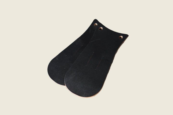 Teacore Black Workshoe Butt Boot Kiltie (Horween) Boot Kilties