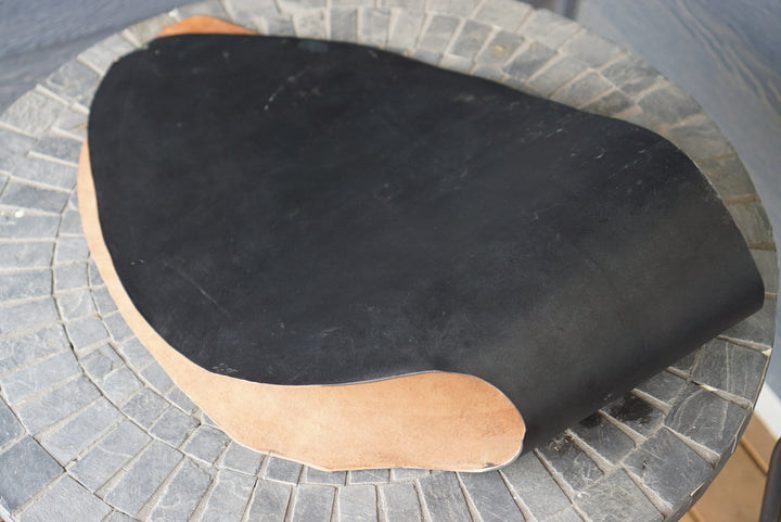 Teacore Black Workshoe Butt Boot Kiltie (Horween) Boot Kilties