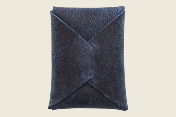 Ward - Navy Deerskin (Gallun) Front Pocket