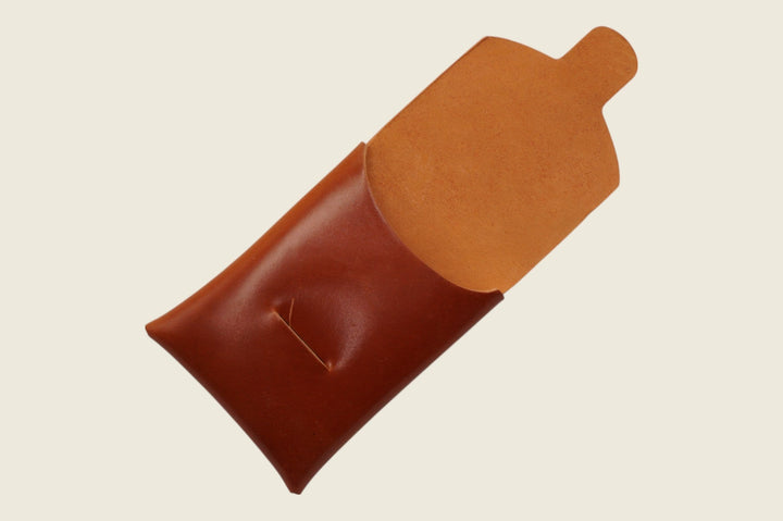 Ward - Amaretto Shell Cordovan (Horween) Front Pocket