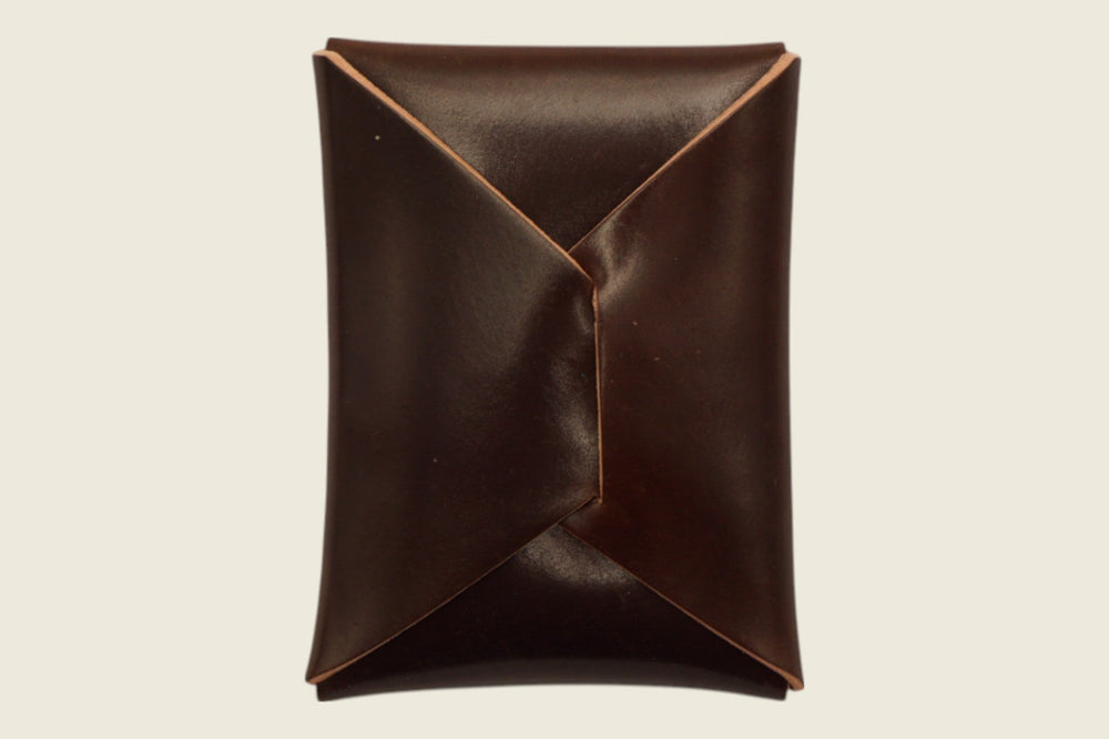 Ward - Dark Cognac Shell Cordovan (Horween) Front Pocket