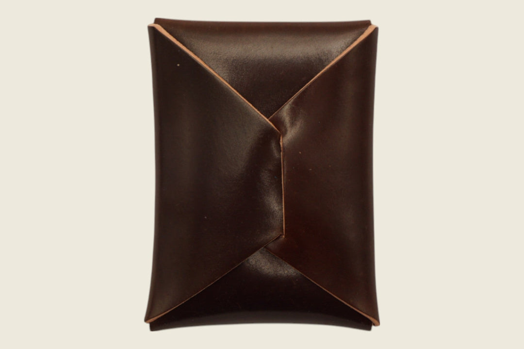 Ward - Dark Cognac Shell Cordovan (Horween) Front Pocket