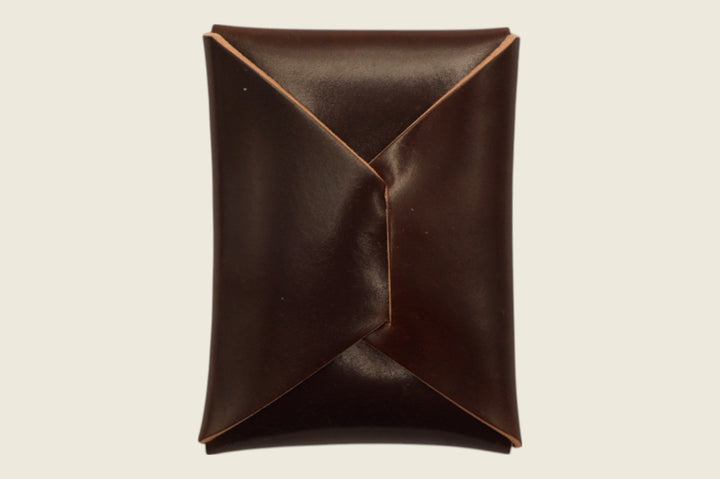 Ward - Dark Cognac Shell Cordovan (Horween) Front Pocket