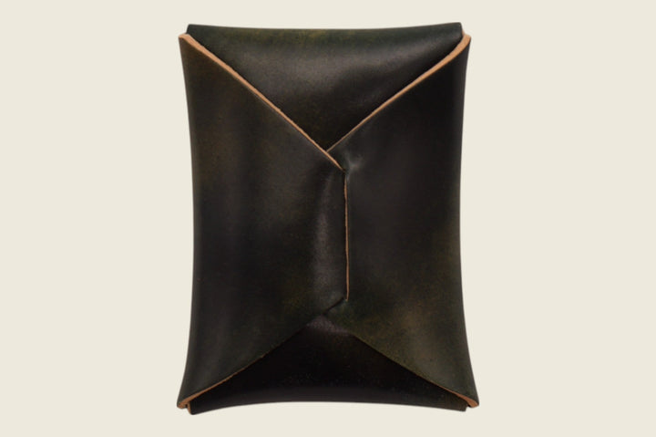 Ward - Marbled Black Shell Cordovan (Horween) Front Pocket