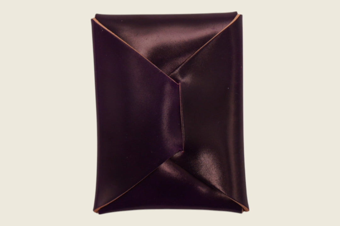 Ward - Violet Shell Cordovan (Horween) Front Pocket