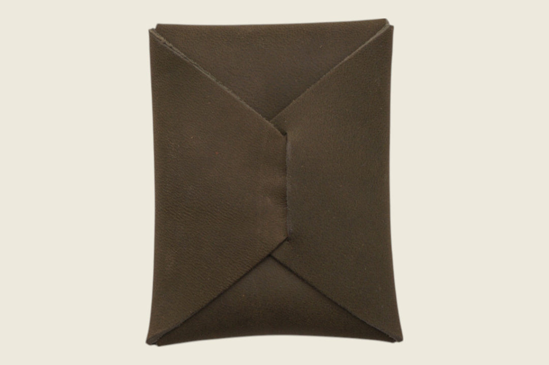 Ward - Olive Vacchetta Horsebutt (Maryam) Front Pocket