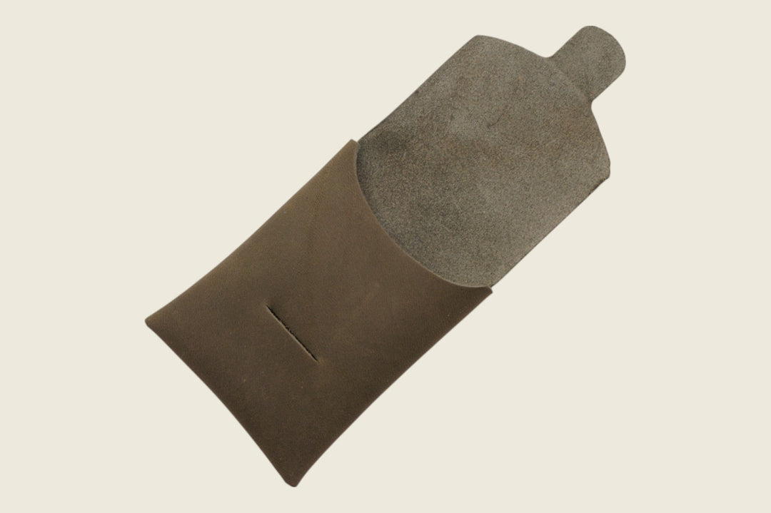 Ward - Olive Vacchetta Horsebutt (Maryam) Front Pocket