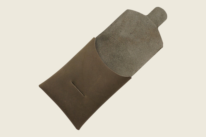 Ward - Olive Vacchetta Horsebutt (Maryam) Front Pocket