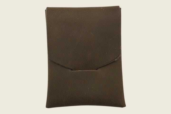 Ward - Olive Vacchetta Horsebutt (Maryam) Front Pocket