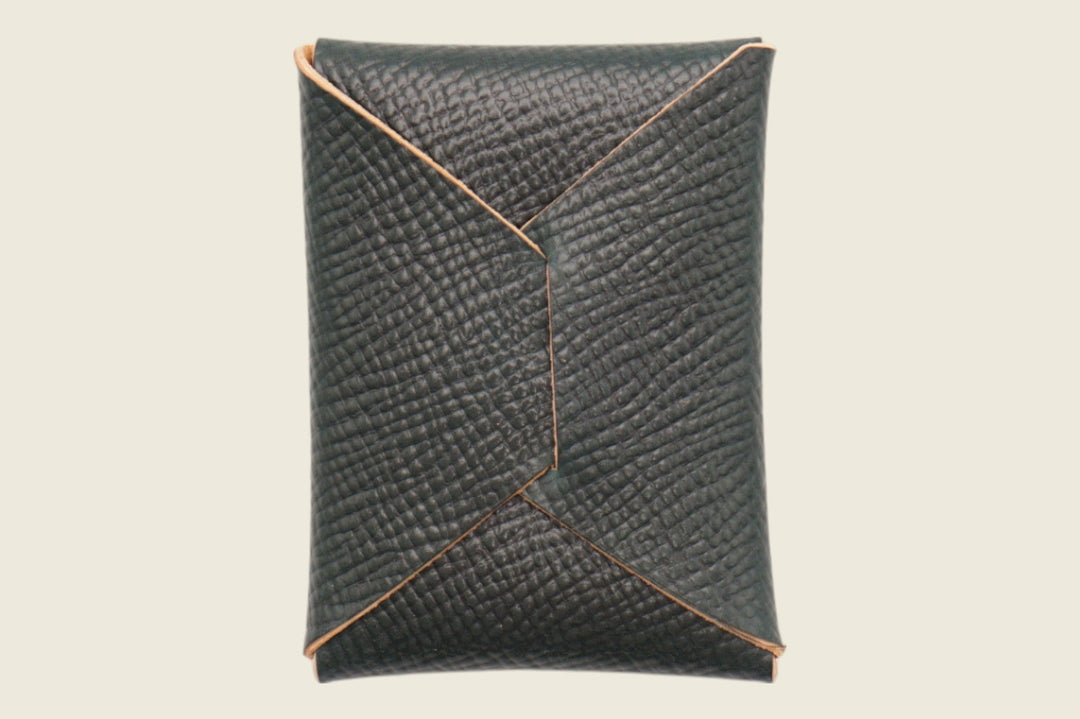 Ward - Forest Green Grain Shell Cordovan (Rocado) Front Pocket