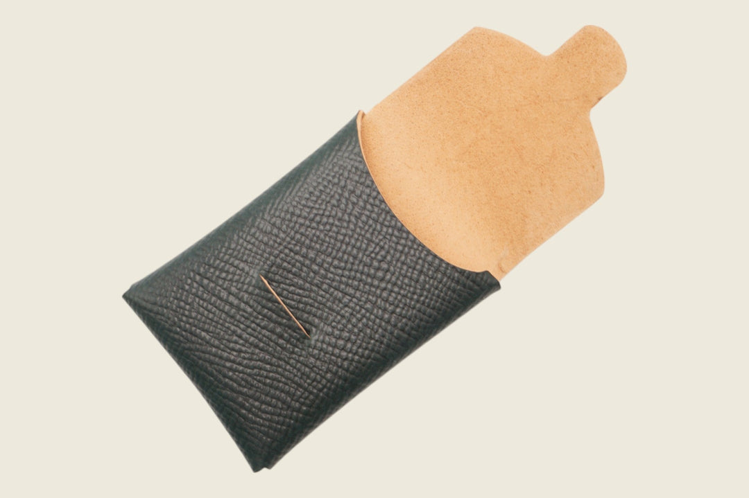 Ward - Forest Green Grain Shell Cordovan (Rocado) Front Pocket