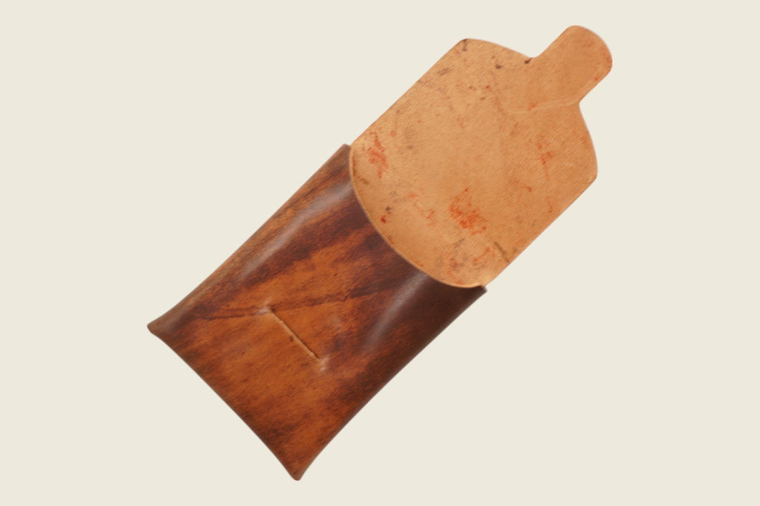Ward - Marbled Brown Shell Cordovan (Rocado) Front Pocket