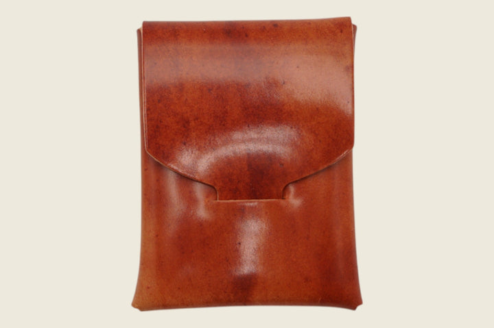 Ward - Marbled Ruby Shell Cordovan (Rocado) Front Pocket