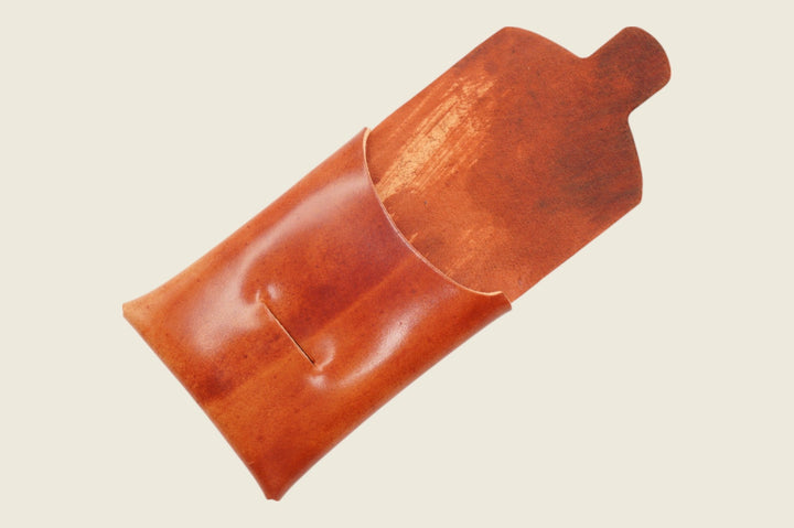 Ward - Marbled Ruby Shell Cordovan (Rocado) Front Pocket