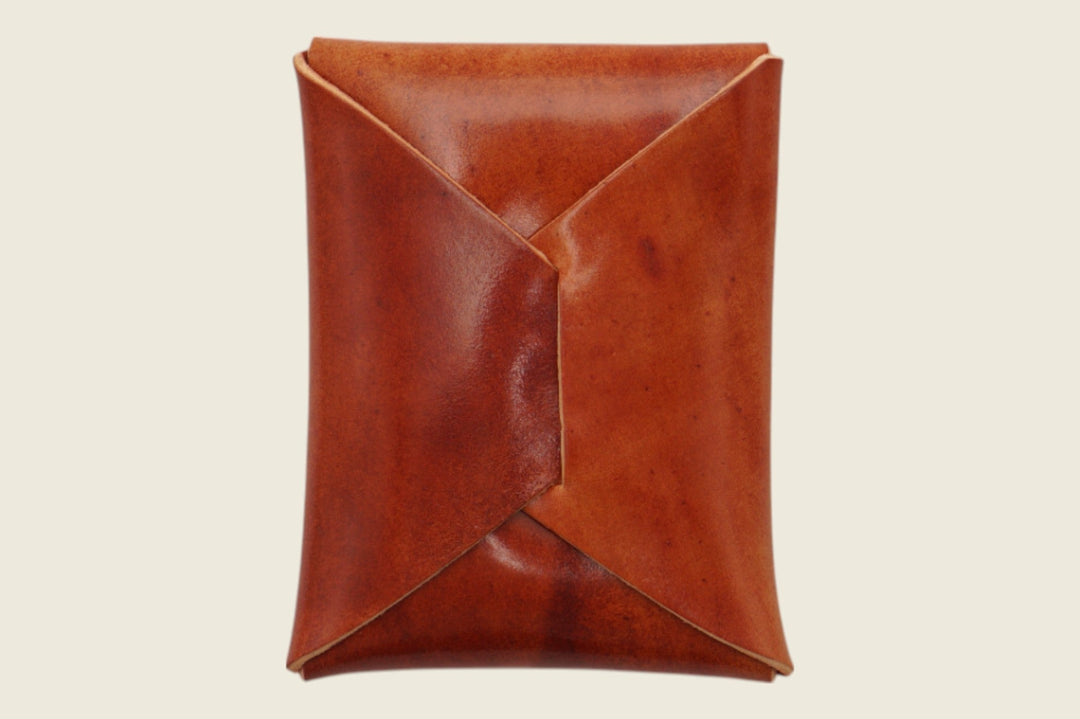 Ward - Marbled Ruby Shell Cordovan (Rocado) Front Pocket