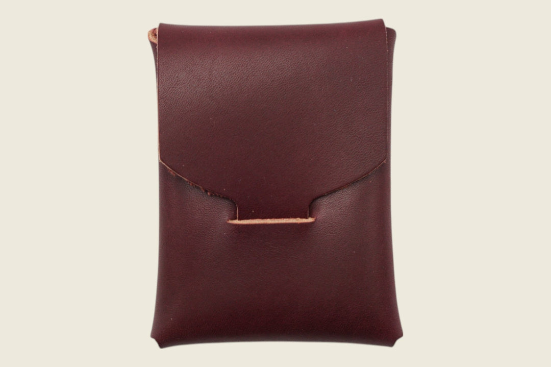 Ward - Black Cherry Featherstone Steerhide (S.B. Foot) Front Pocket