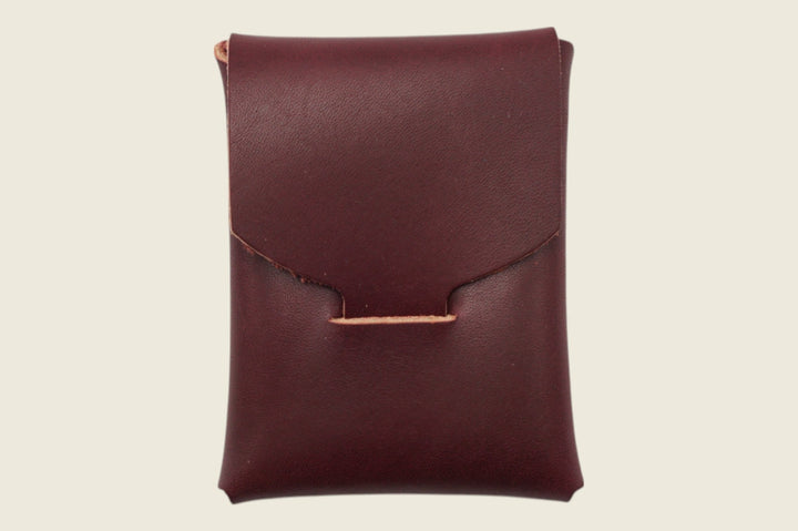 Ward - Black Cherry Featherstone Steerhide (S.B. Foot) Front Pocket