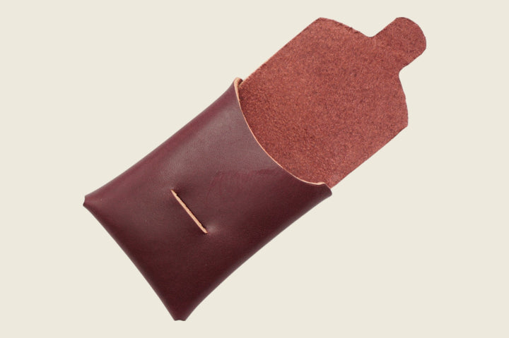 Ward - Black Cherry Featherstone Steerhide (S.B. Foot) Front Pocket