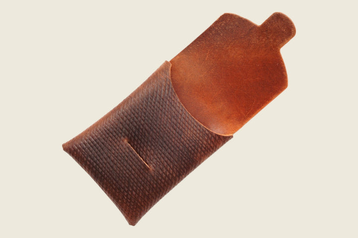 Ward - Brown Russian Reindeer Shell Cordovan (Toscana Italia) Front Pocket