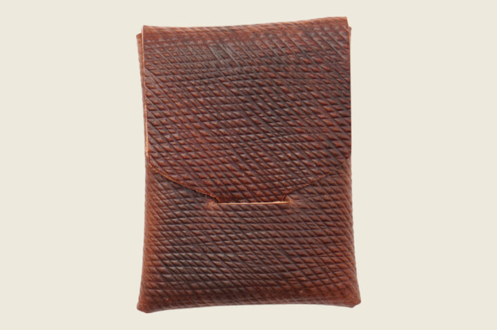 Ward - Brown Russian Reindeer Shell Cordovan (Toscana Italia) Front Pocket
