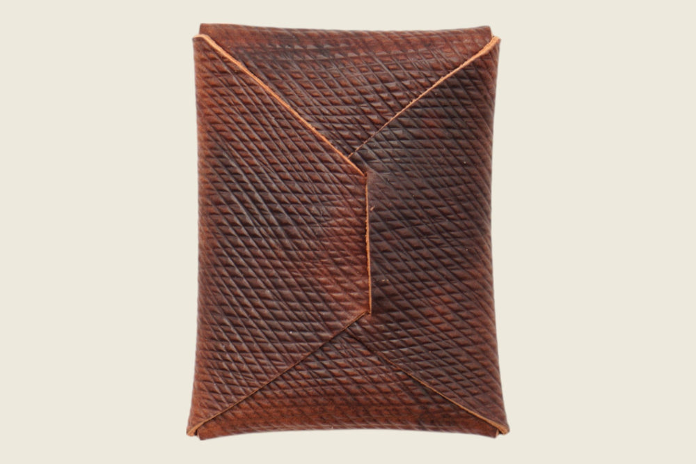 Ward - Brown Russian Reindeer Shell Cordovan (Toscana Italia) Front Pocket