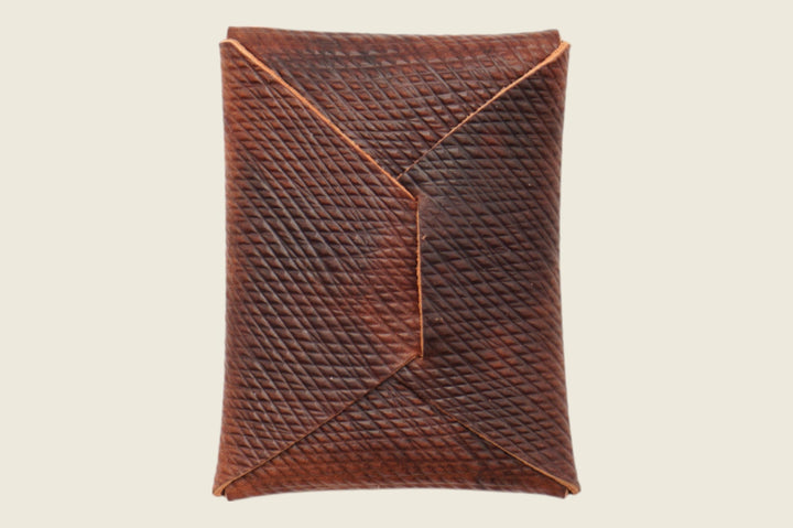 Ward - Brown Russian Reindeer Shell Cordovan (Toscana Italia) Front Pocket