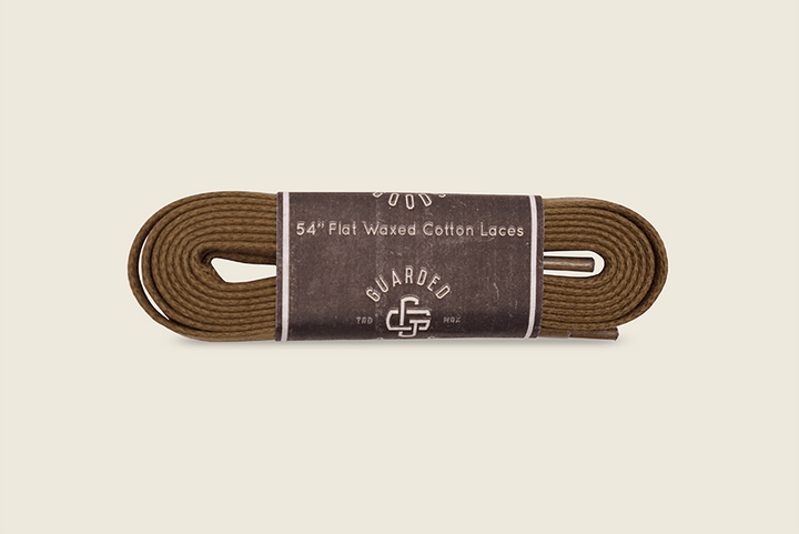 54" Skinny Flat Semi-Waxed Boot Laces Olive Shoe Laces