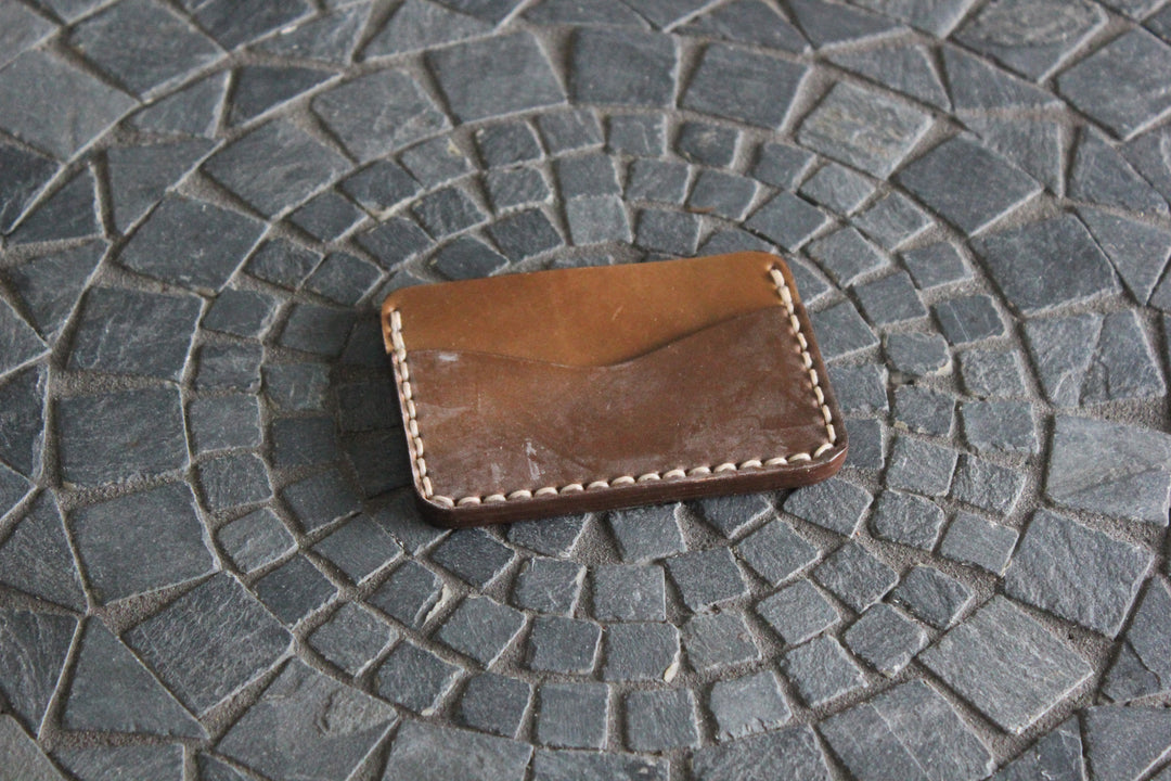 Buckler (2 Slots) - Bourbon Shell Cordovan (Horween) Front Pocket