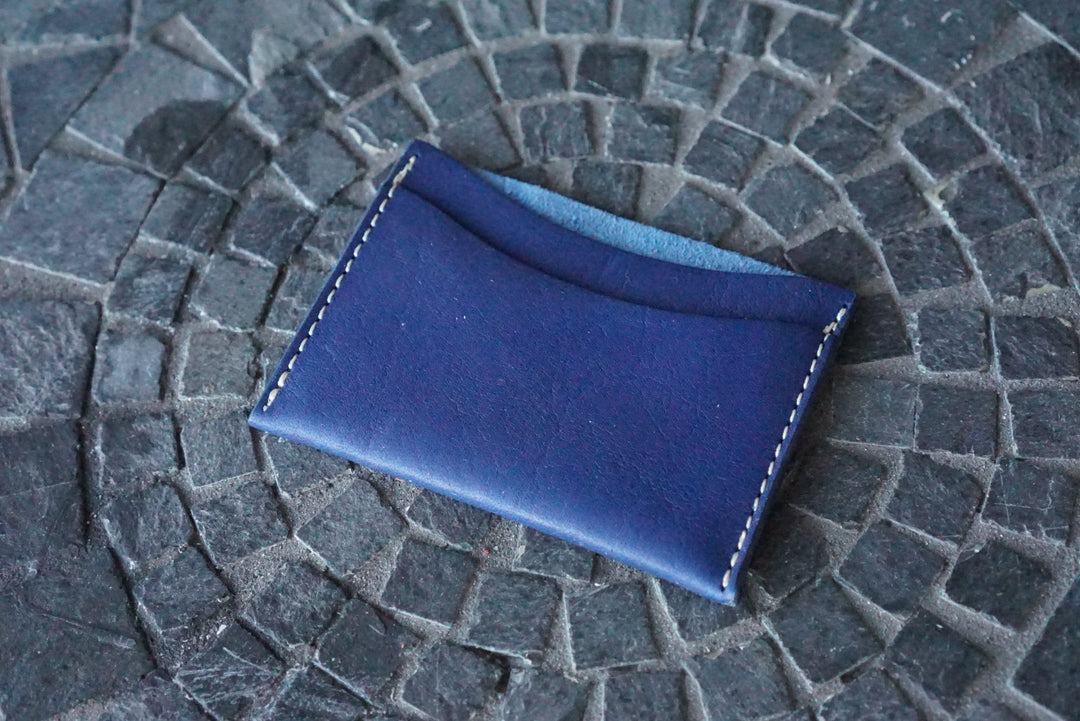 Bastion - Sky Blue Horsehide (Maryam) Front Pocket